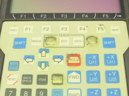 Fanuc A05B-2301-C301 MHE Robot Welding Teach Pendant Read