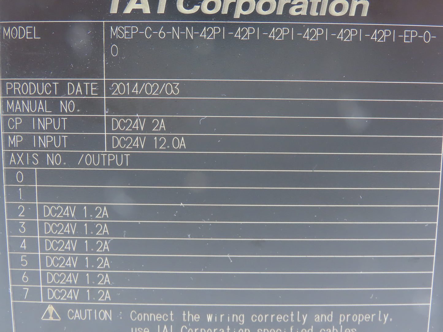 IAI RCP2-SA5C-I-42P-3-350-P3-S Cylinder Position Controller