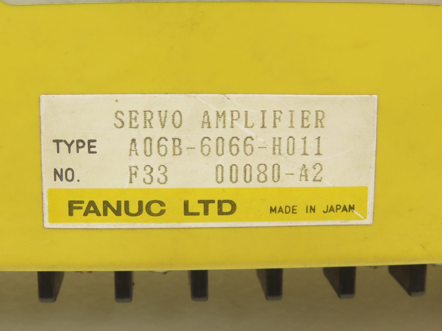 Fanuc A06B-6066-H011 Servo Drive Amplifier Module 15 Amp