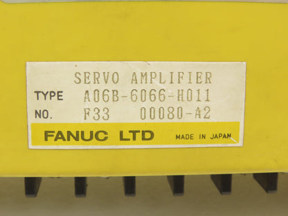 Fanuc A06B-6066-H011 Servo Drive Amplifier Module 15 Amp