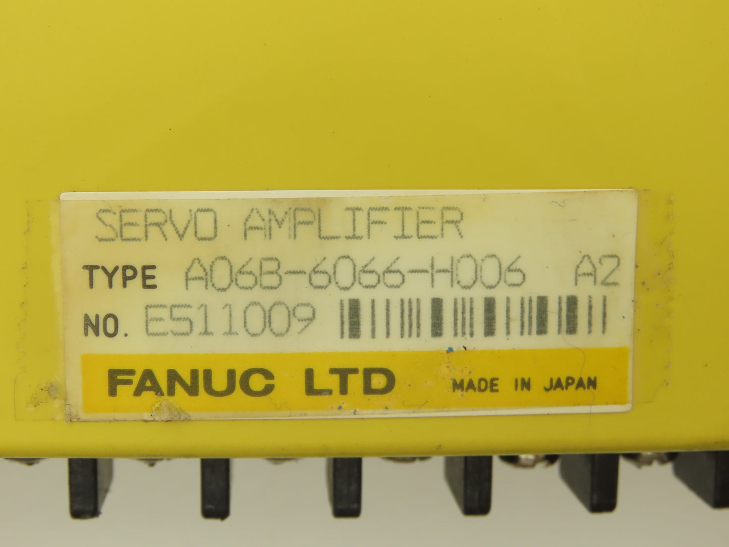Fanuc A06B-6066-H006 A2 AC Servo Drive Amplifier
