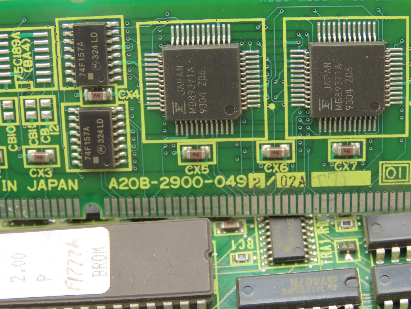 Fanuc A16B-2200-0842/08F Printed Circuit Board PCB Module W/9 Daughter Boards