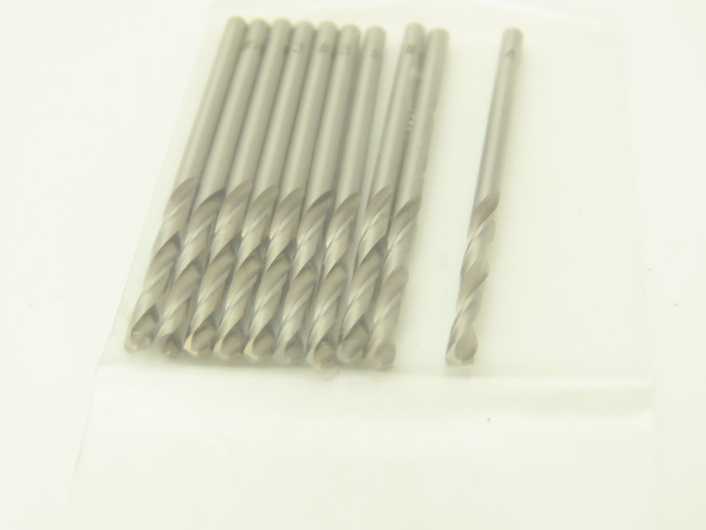 Nachi NAS907-C #43 HSS Twist Drill Bit Screw Machine Aircraft Bright  Lot of 70