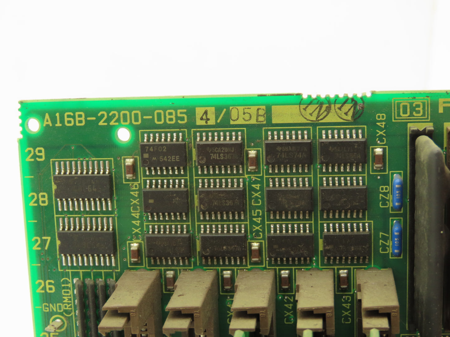Fanuc A16B-2200-0854-05B Printed Circuit Board PCB Module W/6 Daughter Boards