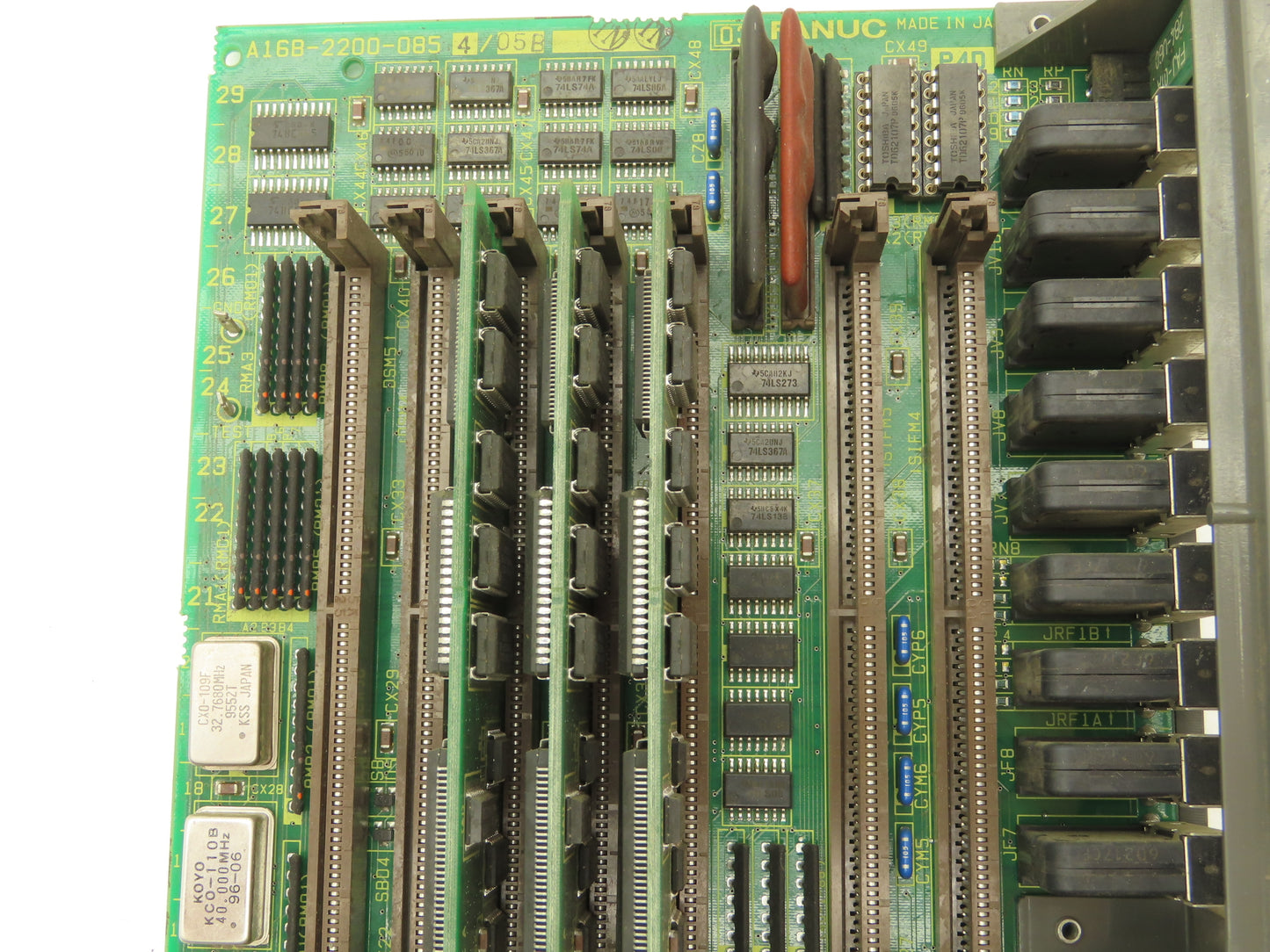 Fanuc A16B-2200-0854-05B Printed Circuit Board PCB Module W/6 Daughter Boards