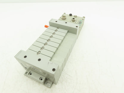 Numatics 219-828 / 240-183 8-Station G3 Valve Manifold Assembly w/Comm Sub-Bus