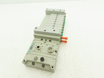 Numatics 219-828 / 240-183 8-Station G3 Valve Manifold Assembly w/Comm Sub-Bus