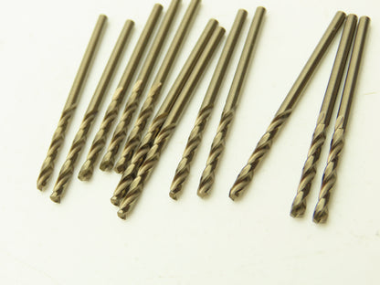 Precision M41CO #40 HSS Twist Drill Bit Screw Machine Bronze Oxide  Lot of 60