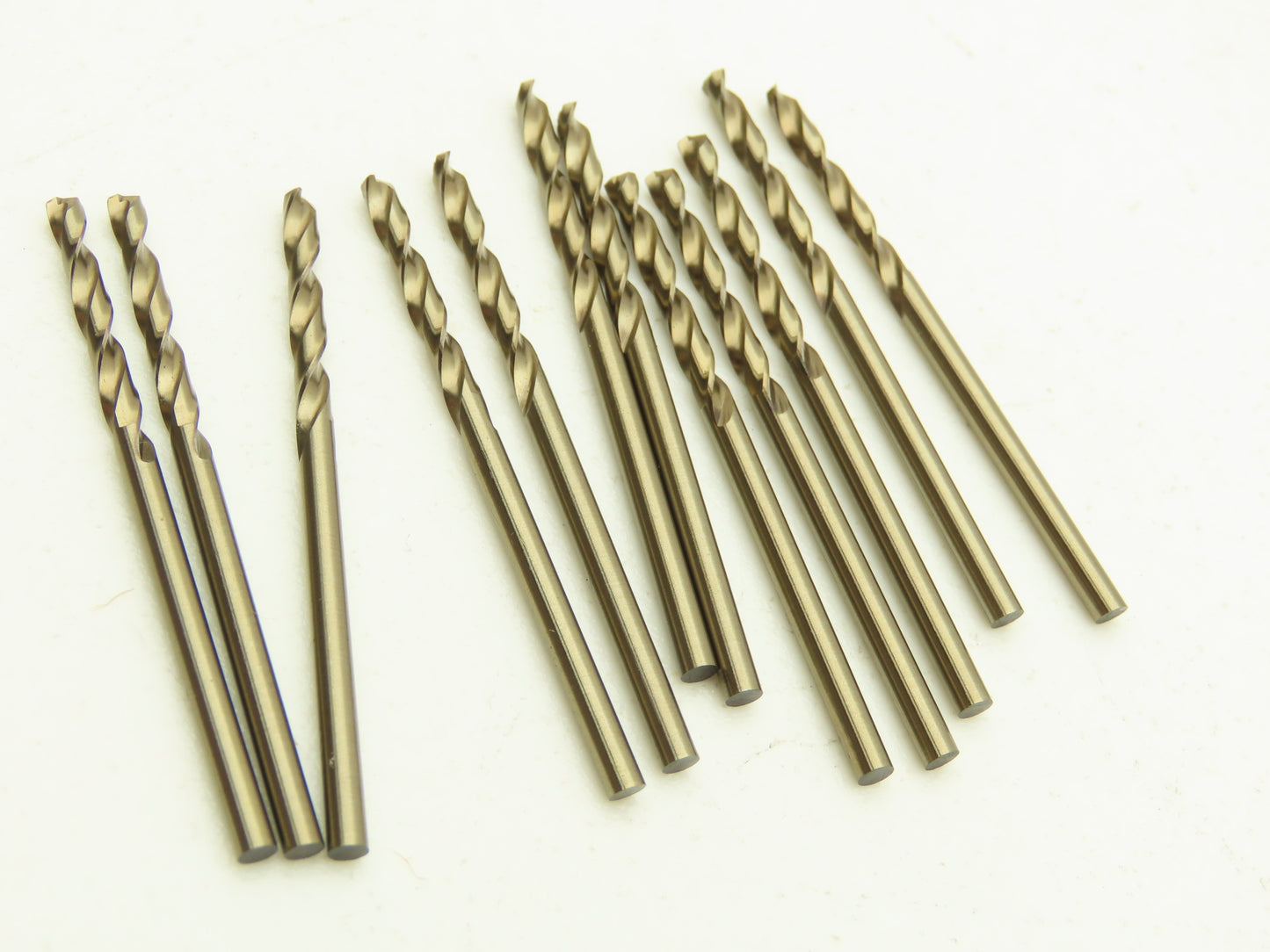 Precision M41CO #40 HSS Twist Drill Bit Screw Machine Bronze Oxide  Lot of 60