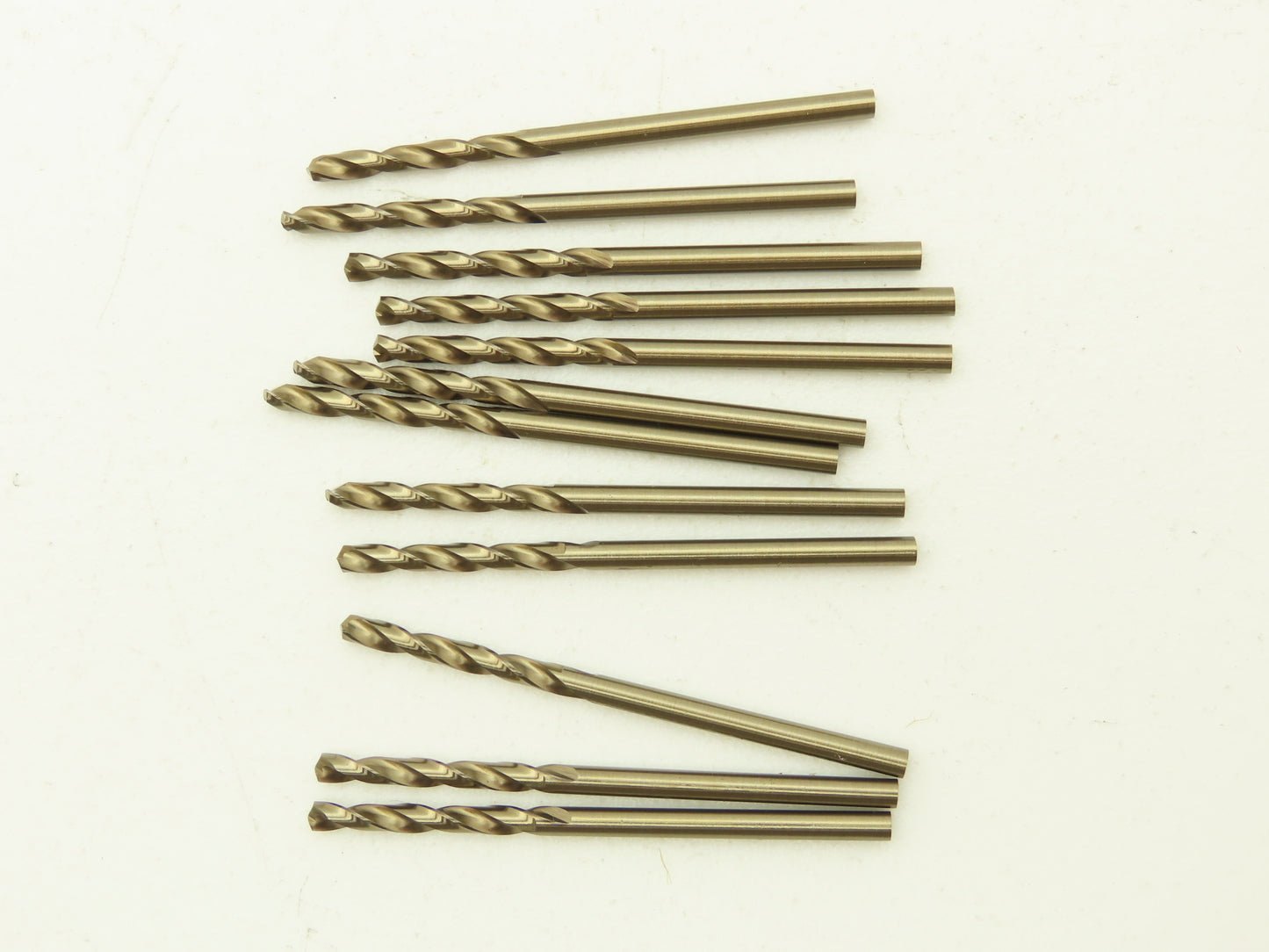 Precision M41CO #40 HSS Twist Drill Bit Screw Machine Bronze Oxide  Lot of 60