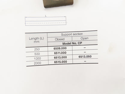 Rittal CP6513.000 CP-L HMI 9150mm 36" Support Section 85x50mm Lot of 2