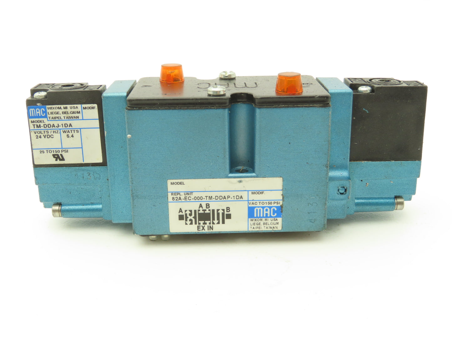 MAC 82A-EC-000-TM-DDAP-1DA Pneumatic Solenoid Valve 24VDC TM-DDAJ-1DA