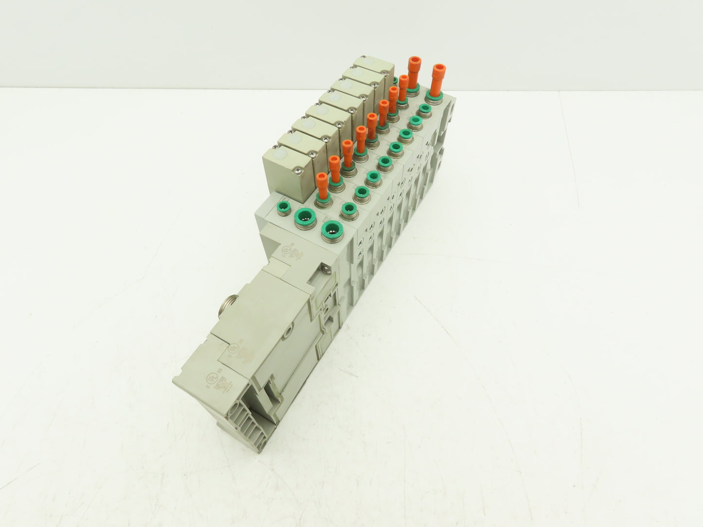 Numatics 219-828 / 240-183 8-Station G3 8-Valve Manifold Assembly w/Comm Sub-Bus