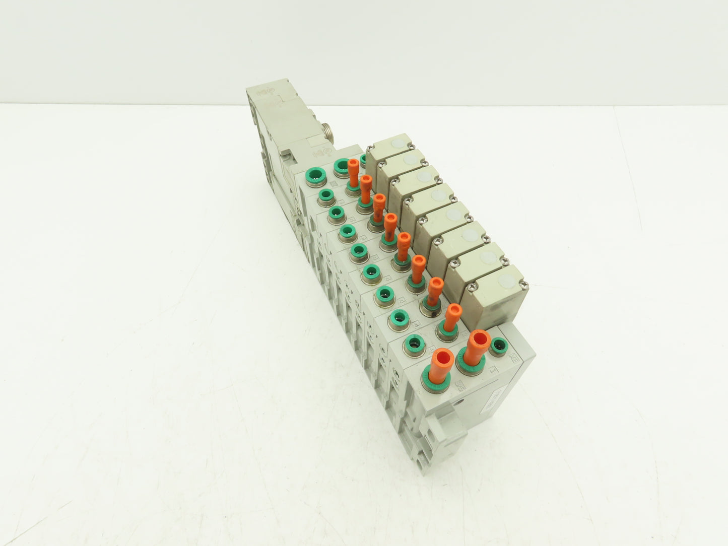 Numatics 219-828 / 240-183 8-Station G3 8-Valve Manifold Assembly w/Comm Sub-Bus