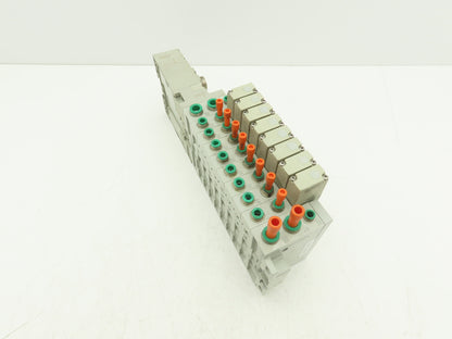 Numatics 219-828 / 240-183 8-Station G3 8-Valve Manifold Assembly w/Comm Sub-Bus