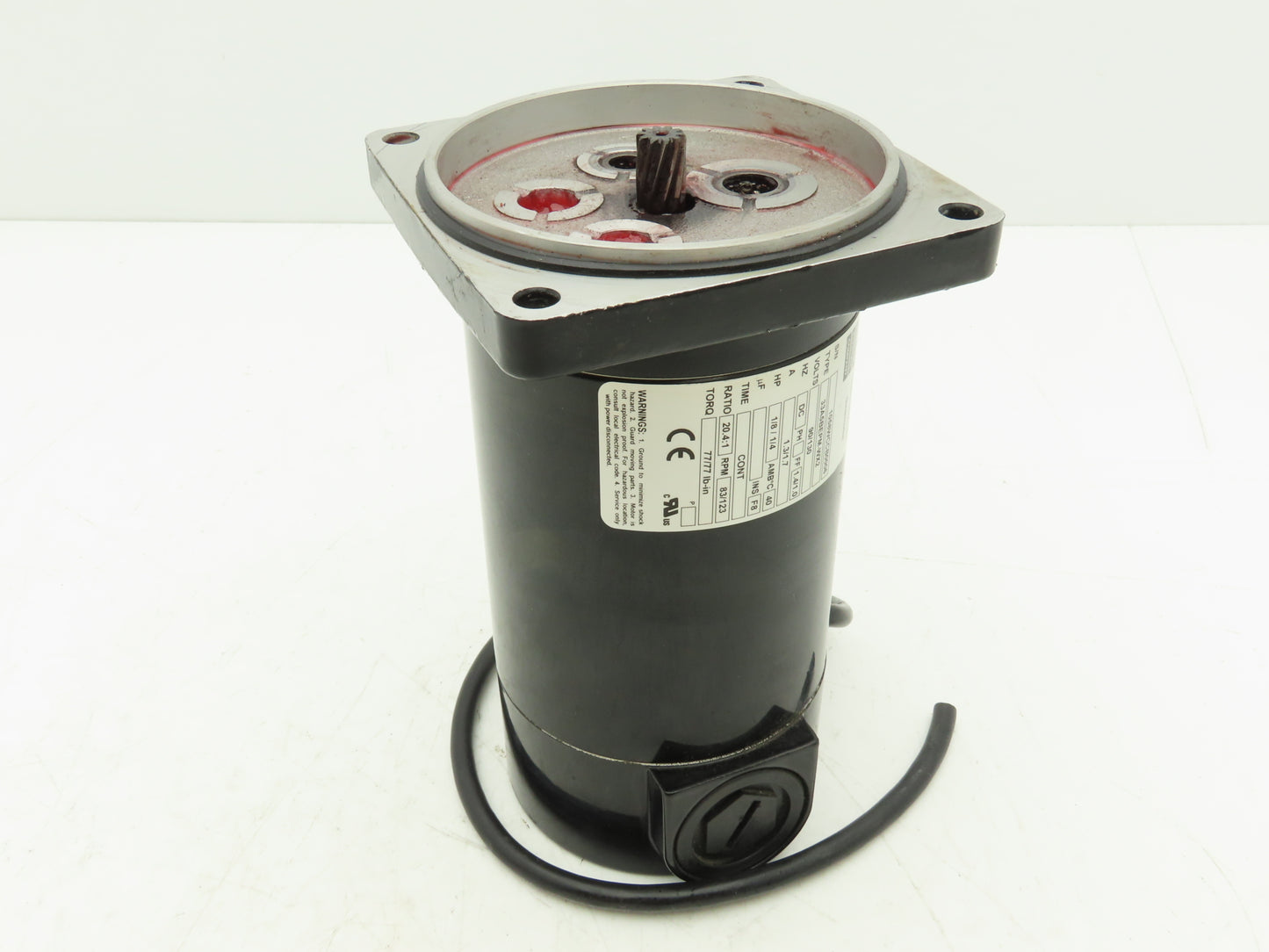 Bodine 33A5BEPM-WX2 DC Motor Only for Gearmotor 1/4Hp 90/130VDC 2500RPM