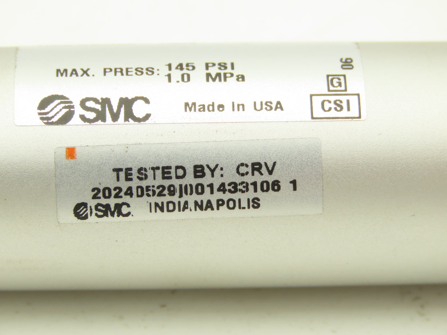 SMC NCDGBN20-1300 Pneumatic Air Cylinder 20mm Bore 13" Stroke 145psi