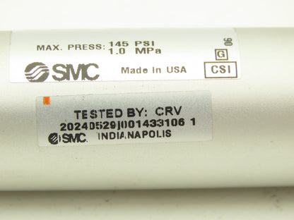 SMC NCDGBN20-1300 Pneumatic Air Cylinder 20mm Bore 13" Stroke 145psi