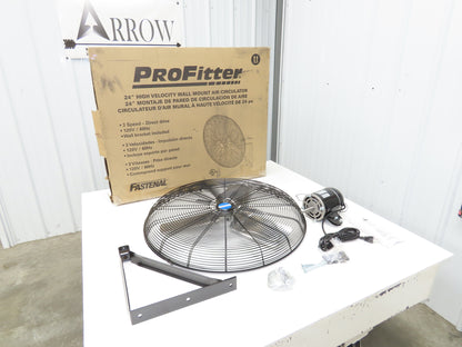 Fastenal Profitter 24" High Velocity Fan 120V 1/4 HP 3-Speed ORMADUS Commercial
