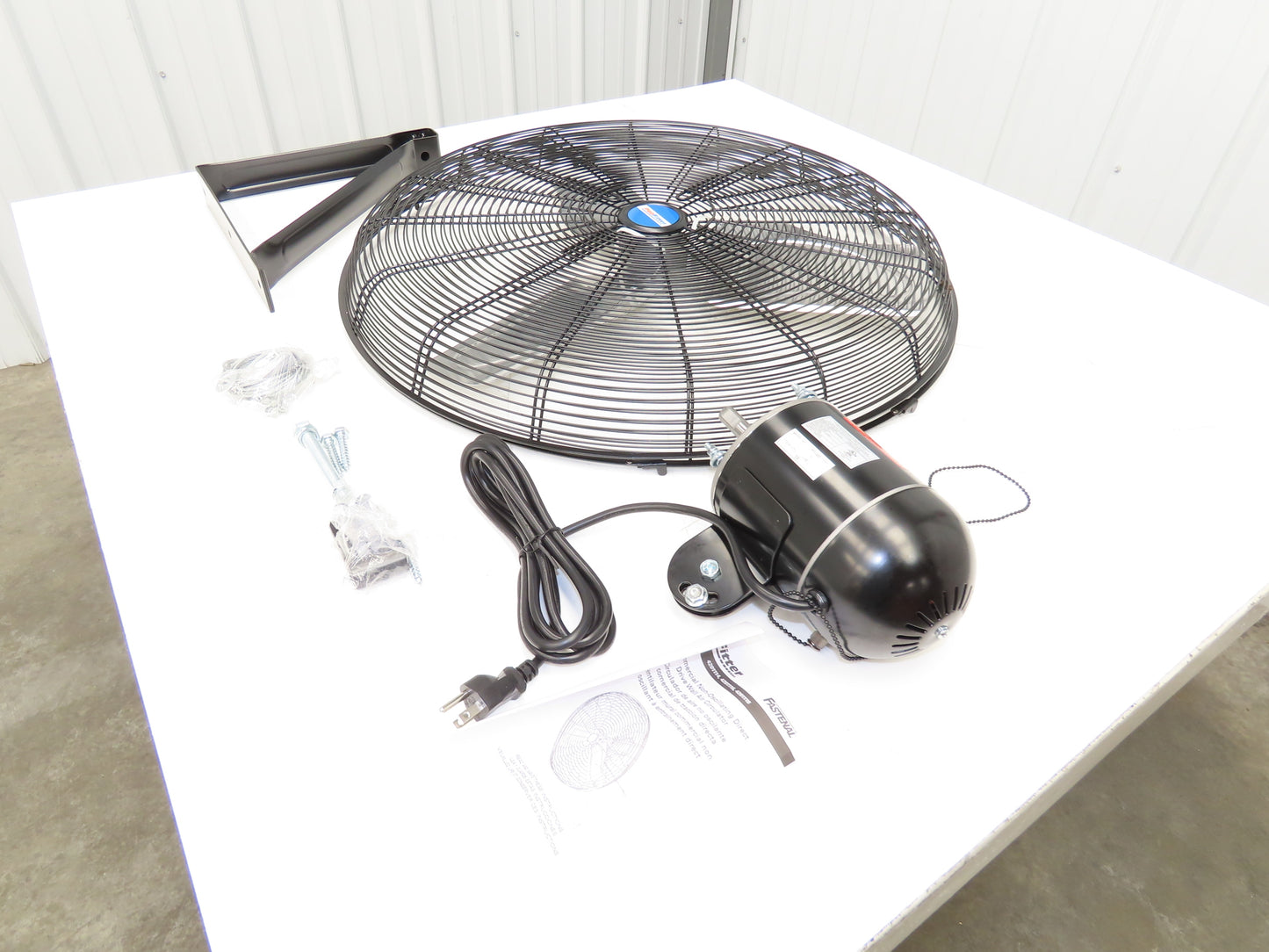 Fastenal Profitter 24" High Velocity Fan 120V 1/4 HP 3-Speed ORMADUS Commercial