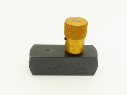 Deltrol 10120-48 EF25S 3/8" NPT Easy Read Flow Control 10GPM 5000PSI Lot of 2