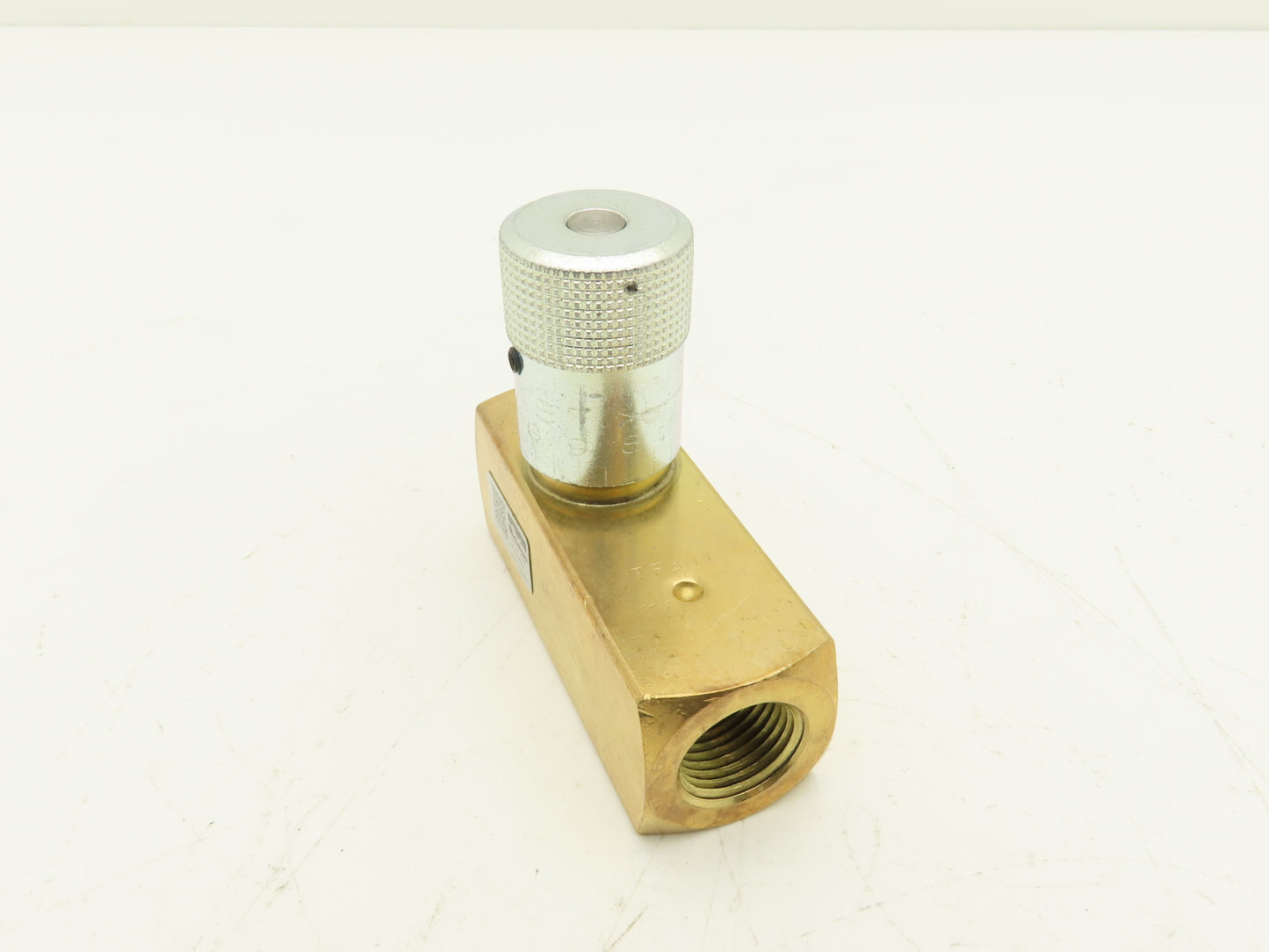 Parker F800B Colorflow Brass Hydraulic Flow Control Valve 1/2" NPT 15GPM 2000PSI