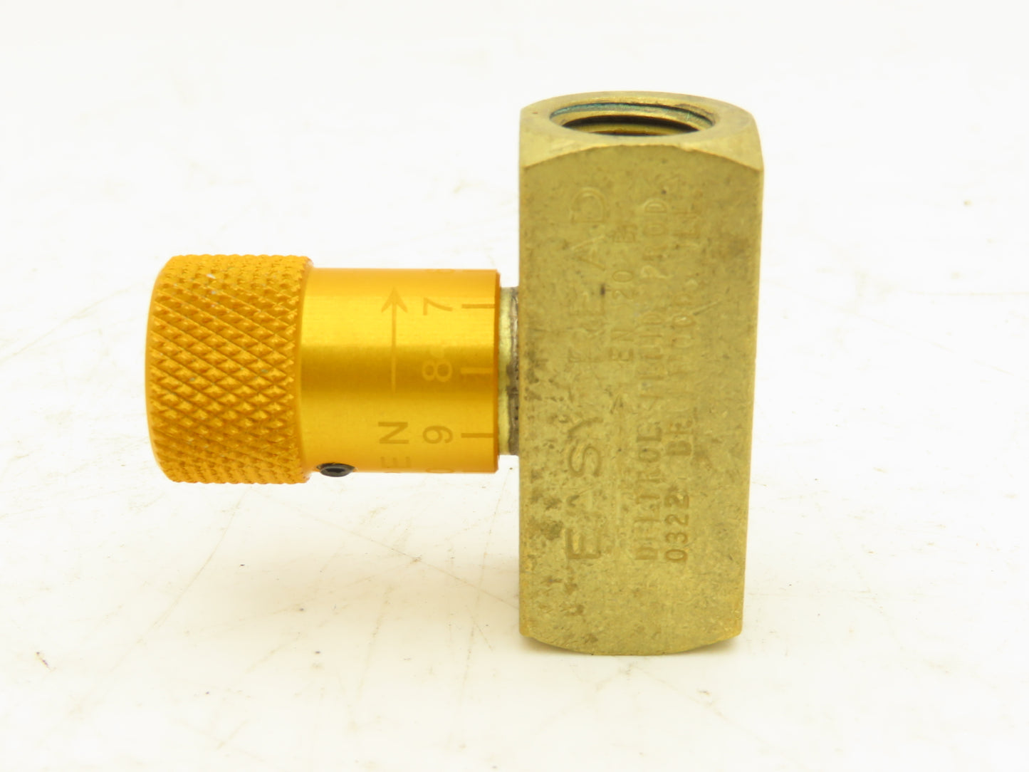 Deltrol 10120-62 EN20B 1/4" NPT Easy Read Needle Valve 10GPM 2000PSI Lot of 2