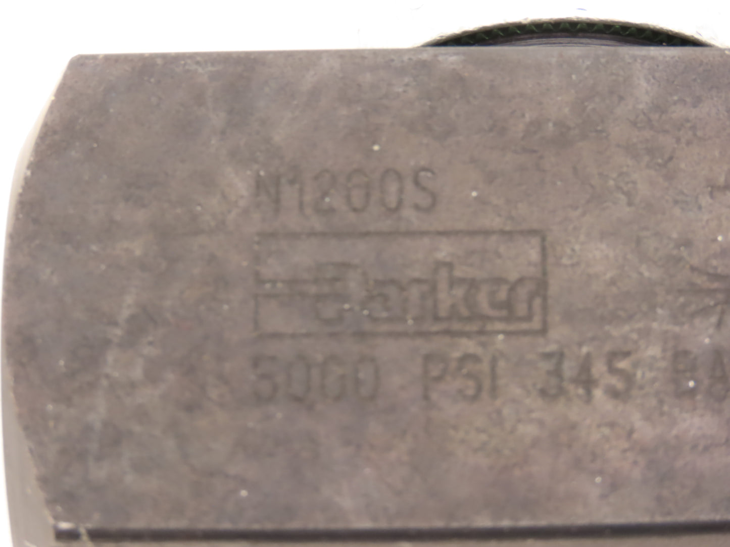 Parker N1200S Colorflow Hydraulic Needle Valve 3/4" NPT 25 GPM 5000 PSI