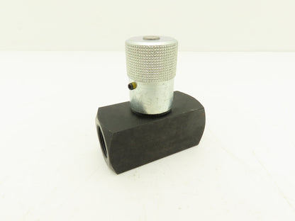 Parker N1200S Colorflow Hydraulic Needle Valve 3/4" NPT 25 GPM 5000 PSI
