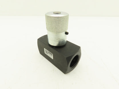 Parker N1200S Colorflow Hydraulic Needle Valve 3/4" NPT 25 GPM 5000 PSI