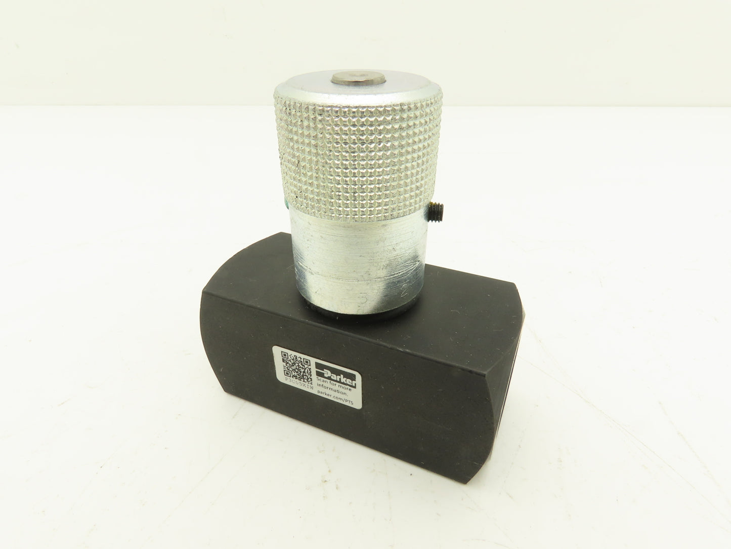 Parker N1200S Colorflow Hydraulic Needle Valve 3/4" NPT 25 GPM 5000 PSI