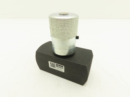 Parker N1200S Colorflow Hydraulic Needle Valve 3/4" NPT 25 GPM 5000 PSI