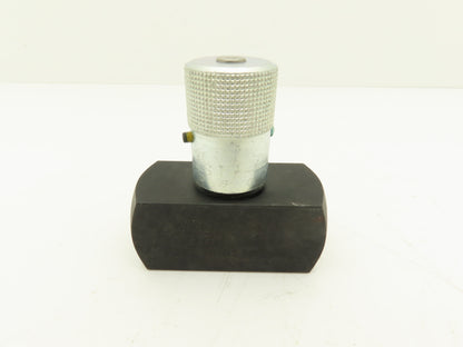 Parker N1200S Colorflow Hydraulic Needle Valve 3/4" NPT 25 GPM 5000 PSI