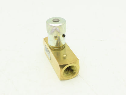 Parker F600B Colorflow Flow Control Valve 3/8" NPT Brass 2000 PSI  Lot of 2