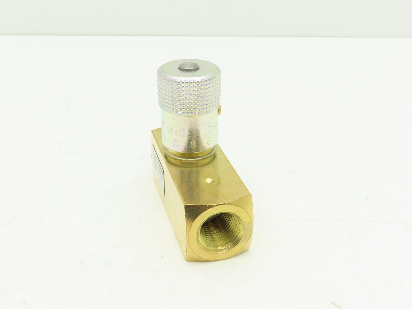 Parker F600B Colorflow Flow Control Valve 3/8" NPT Brass 2000 PSI  Lot of 3