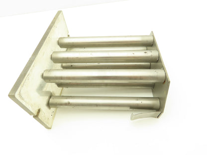 Gravity Bin Slide Gate Magnetic Separator 8" Drawer Magnet