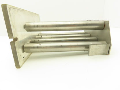 Gravity Bin Slide Gate Magnetic Separator 8" Drawer Magnet