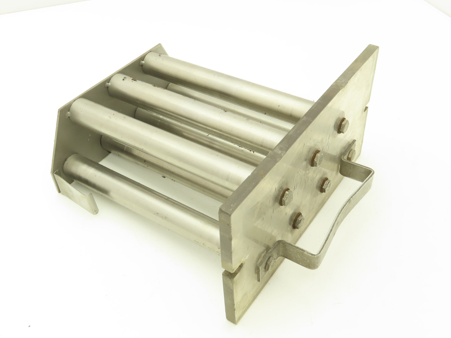 Gravity Bin Slide Gate Magnetic Separator 8" Drawer Magnet