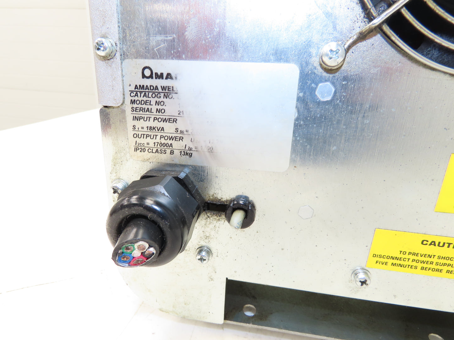 Amada CD-A1000A Advanced Capacitive Discharge Welder Spot Dual Pulse