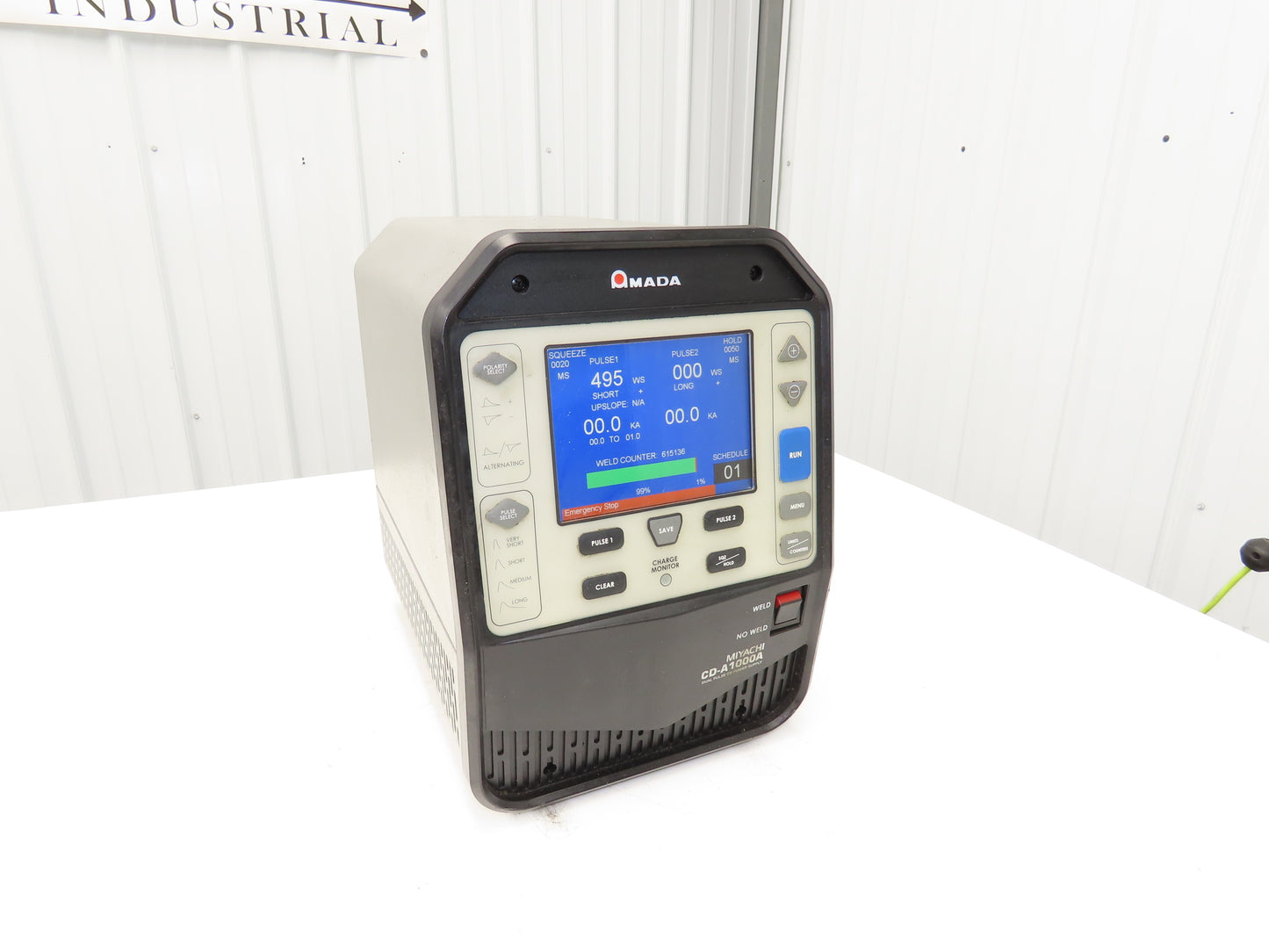 Amada CD-A1000A Advanced Capacitive Discharge Welder Spot Dual Pulse