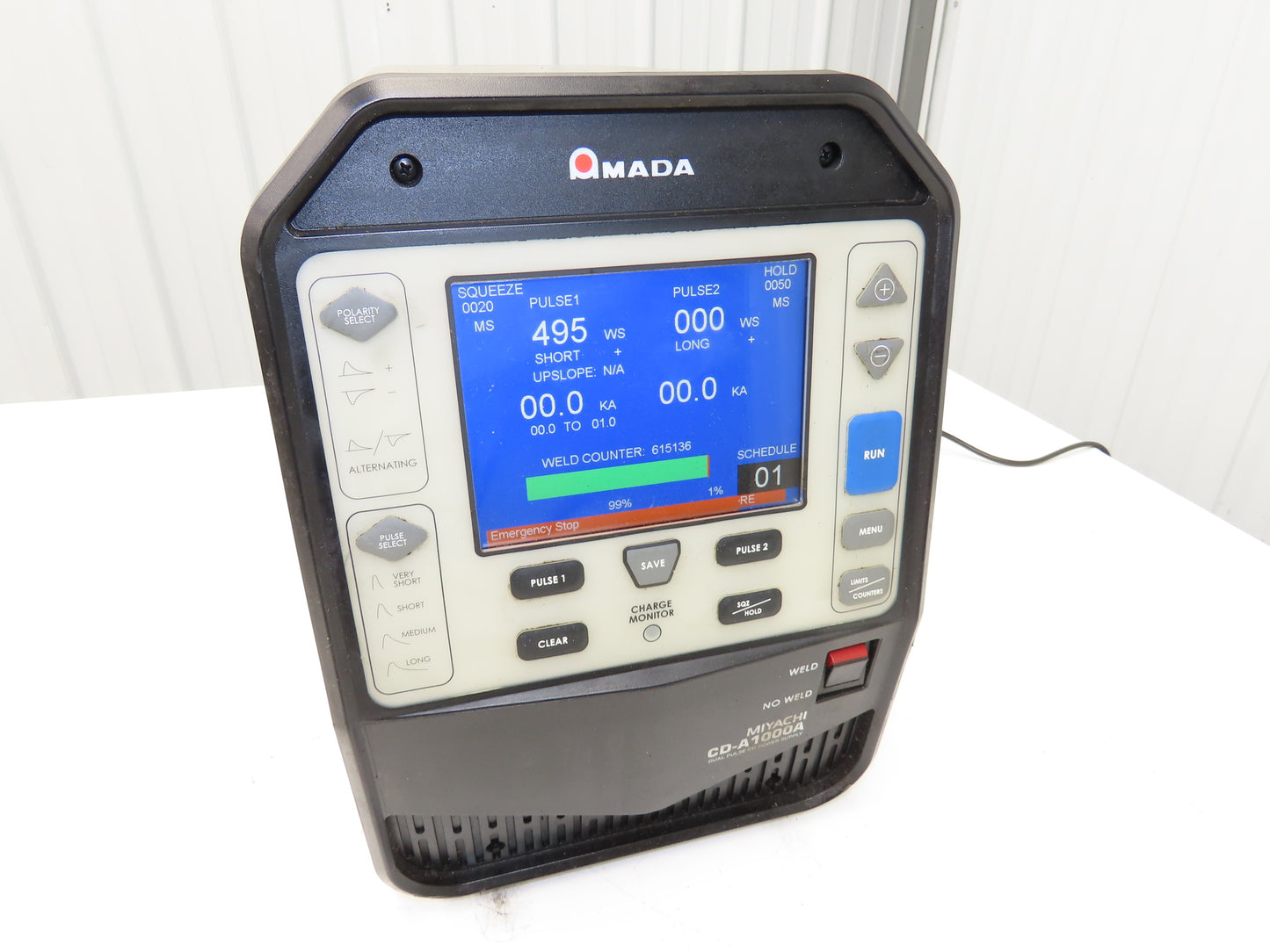 Amada CD-A1000A Advanced Capacitive Discharge Welder Spot Dual Pulse