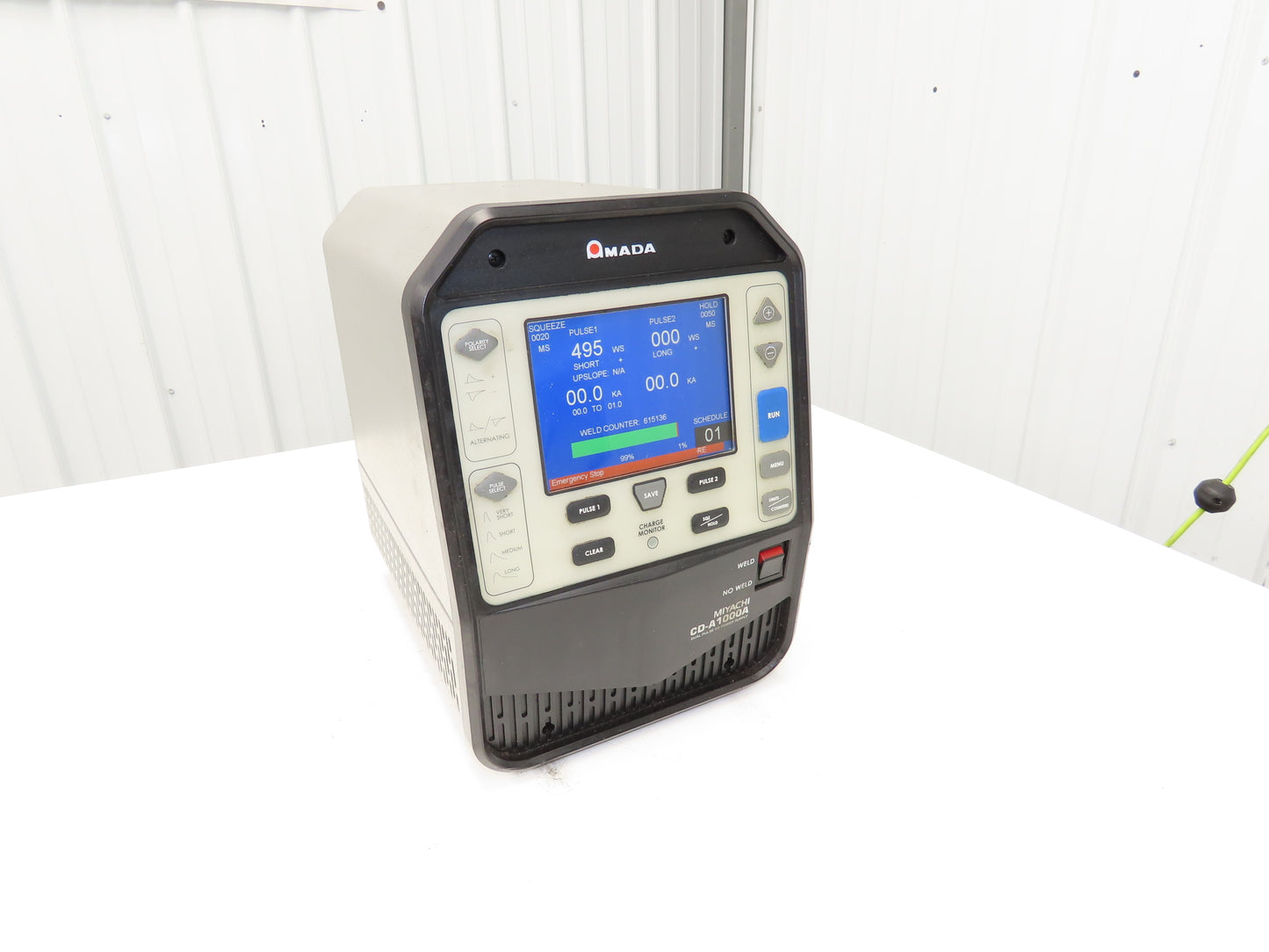 Amada CD-A1000A Advanced Capacitive Discharge Welder Spot Dual Pulse