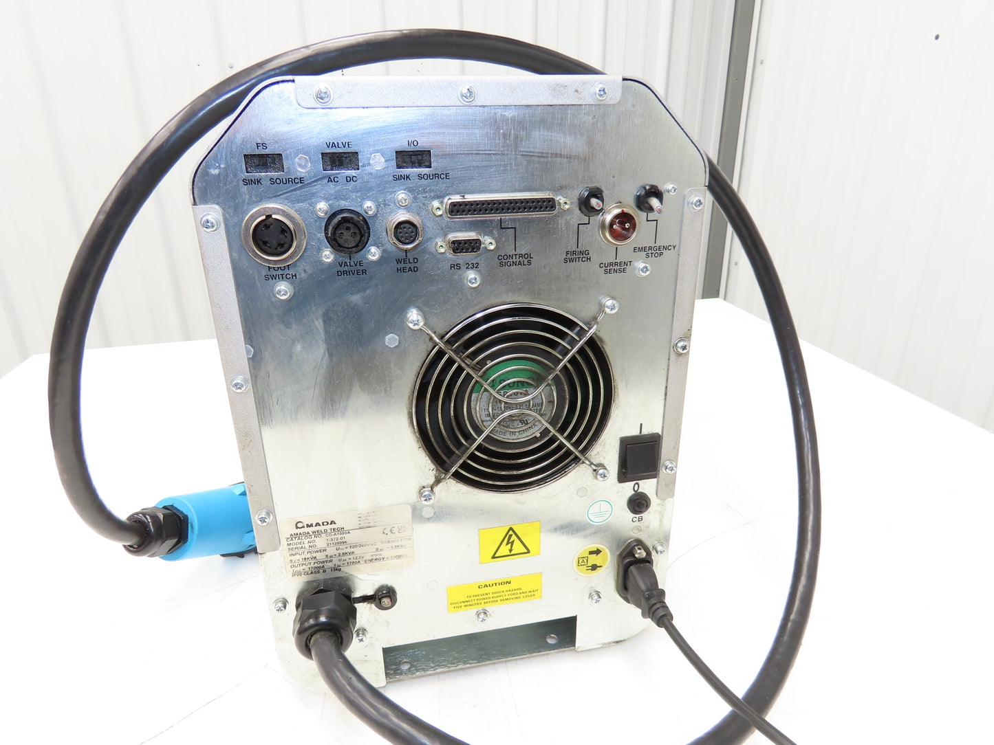 Amada CD-A1000A Advanced Capacitive Discharge Welder Spot Dual Pulse