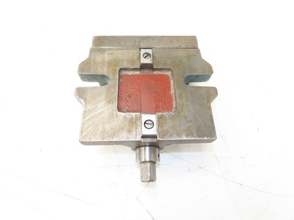 Bison 6522 Two Piece Machine Vise 6" Jaw Insert Width With Handle