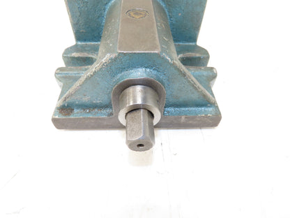 Bison 6522 Two Piece Machine Vise 6" Jaw Insert Width With Handle
