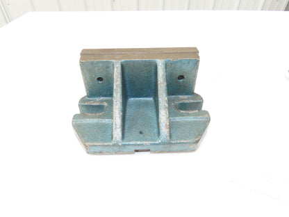 Bison 6522 Two Piece Machine Vise 6" Jaw Insert Width With Handle