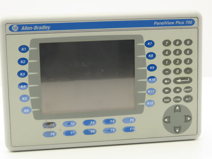 Allen Bradley 2711P-B7C4D8 PanelView Plus 700 Graphic Terminal Touch Screen 24V