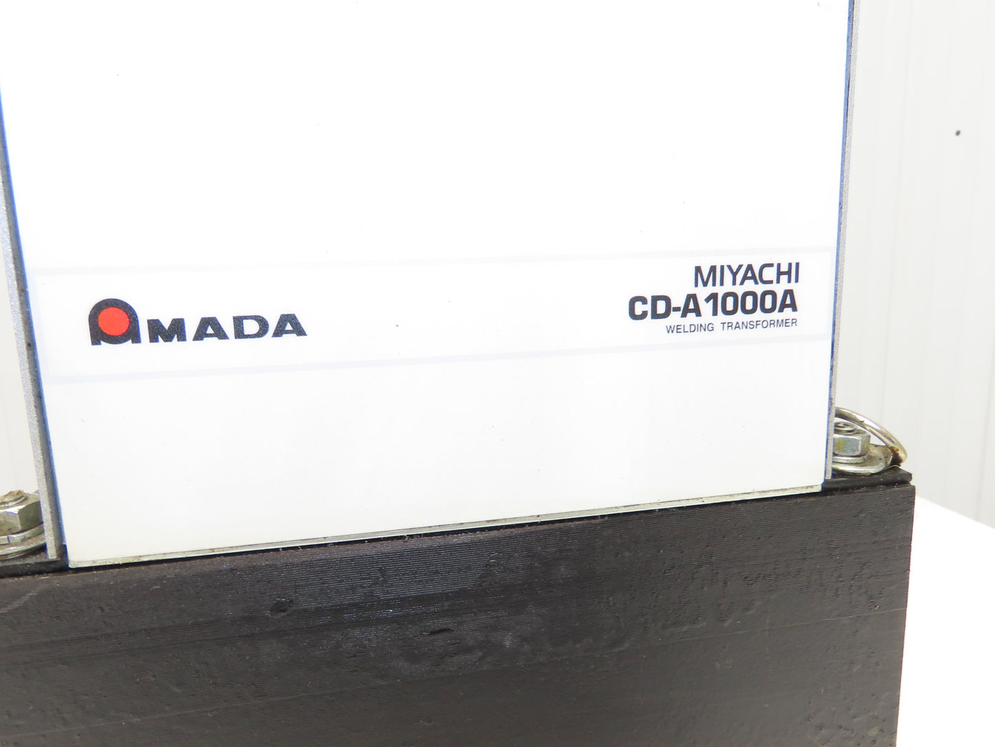 Amada CD-A1000A Weld Teck Transformer for Discharge Welder Spot Dual Pulse