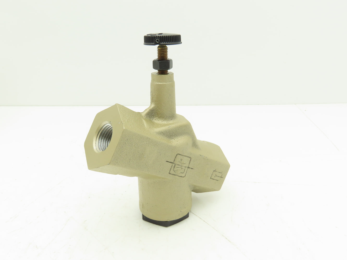 Ross 1968B4007 Pneumatic Air Flow Control Valve 1/2" NPT 0.3-10 Bar Lot of 2