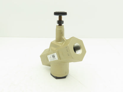 Ross 1968B4007 Pneumatic Air Flow Control Valve 1/2" NPT 0.3-10 Bar Lot of 2